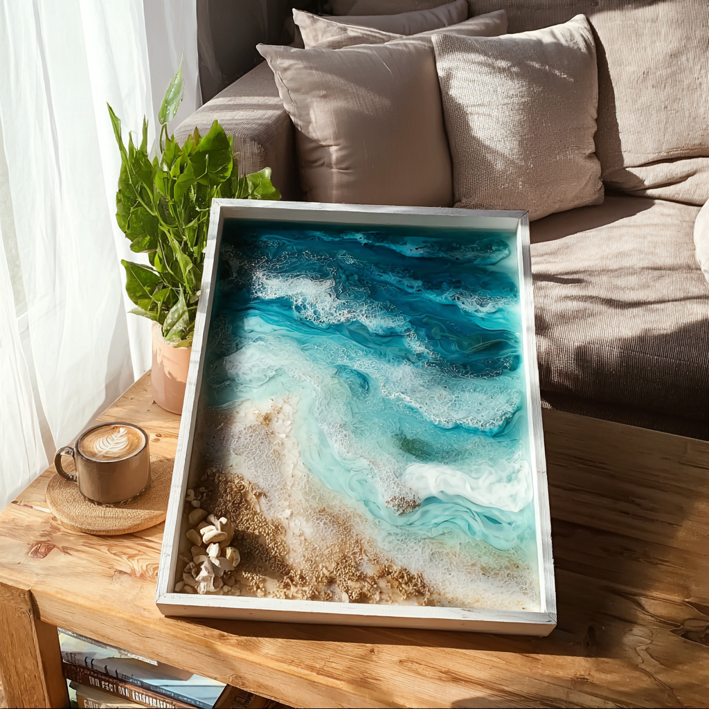 Ocean Resin Art