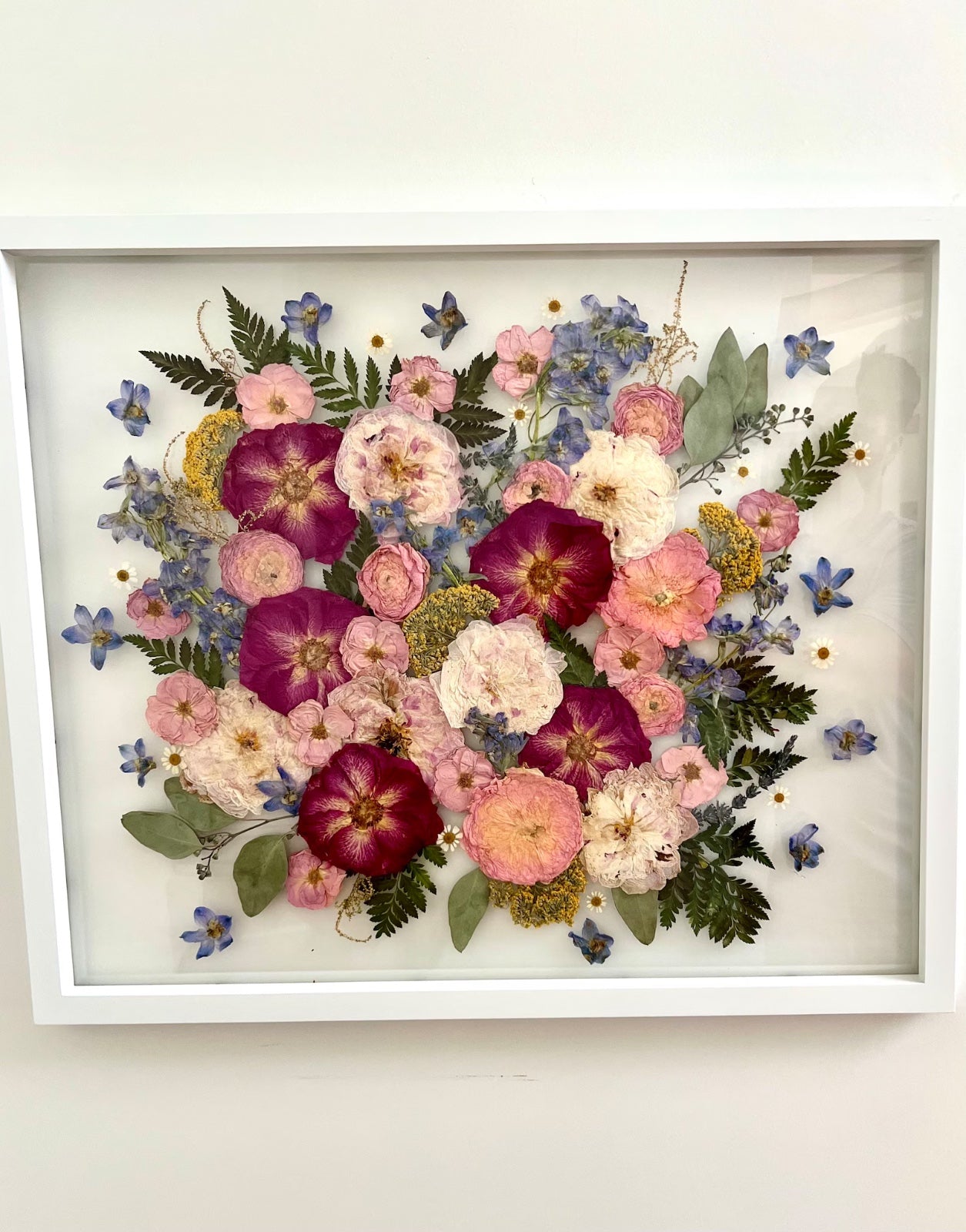 Custom Pressed Flower Frame