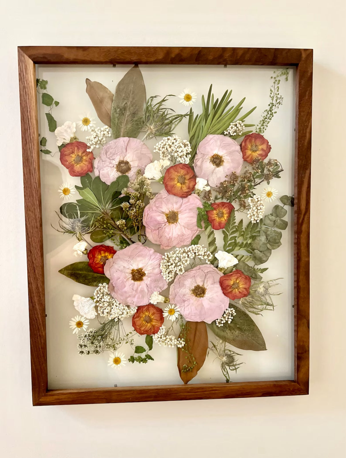 Custom Pressed Flower Frame