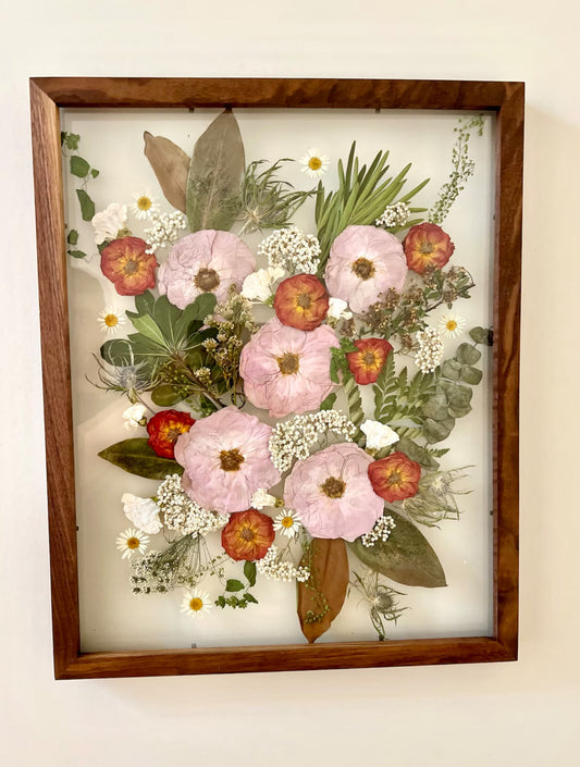Custom Pressed Flower Frame