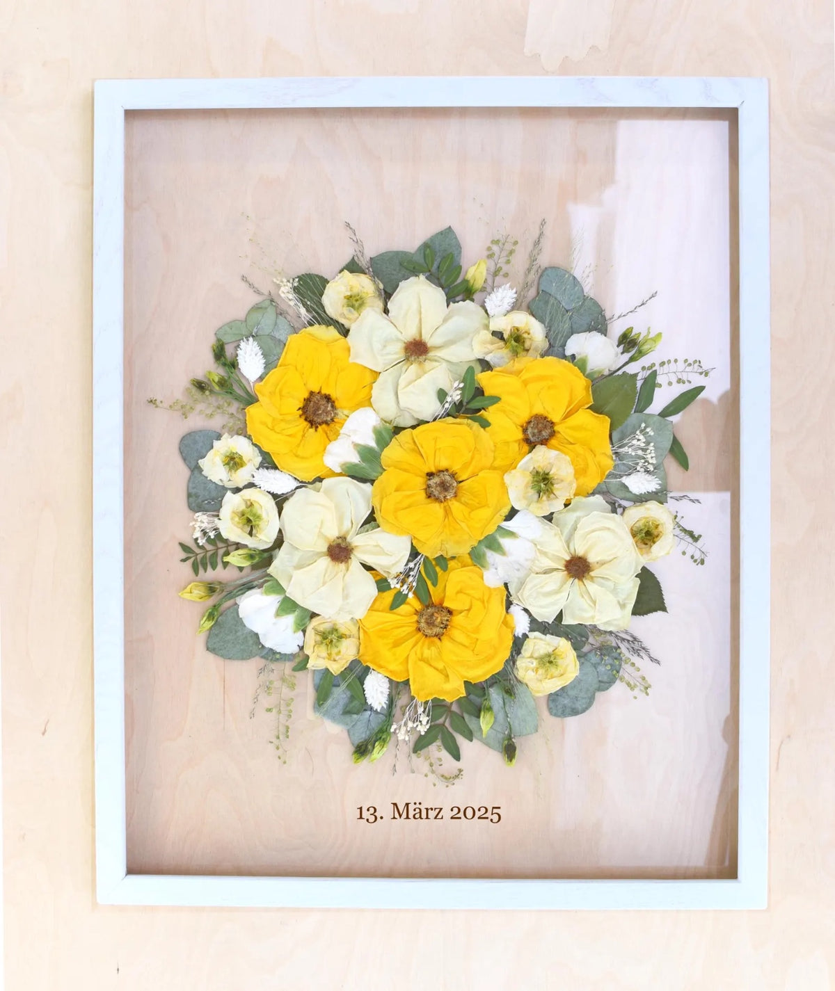 Custom Pressed Flower Frame