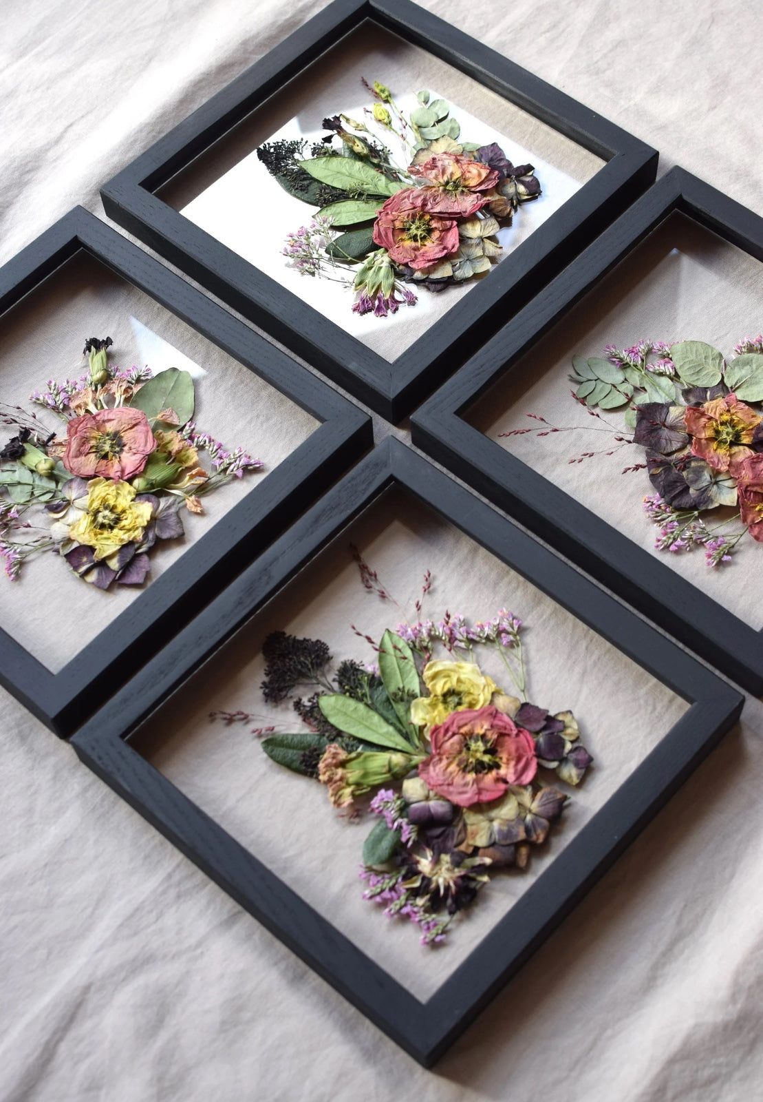 Custom Pressed Flower Frame