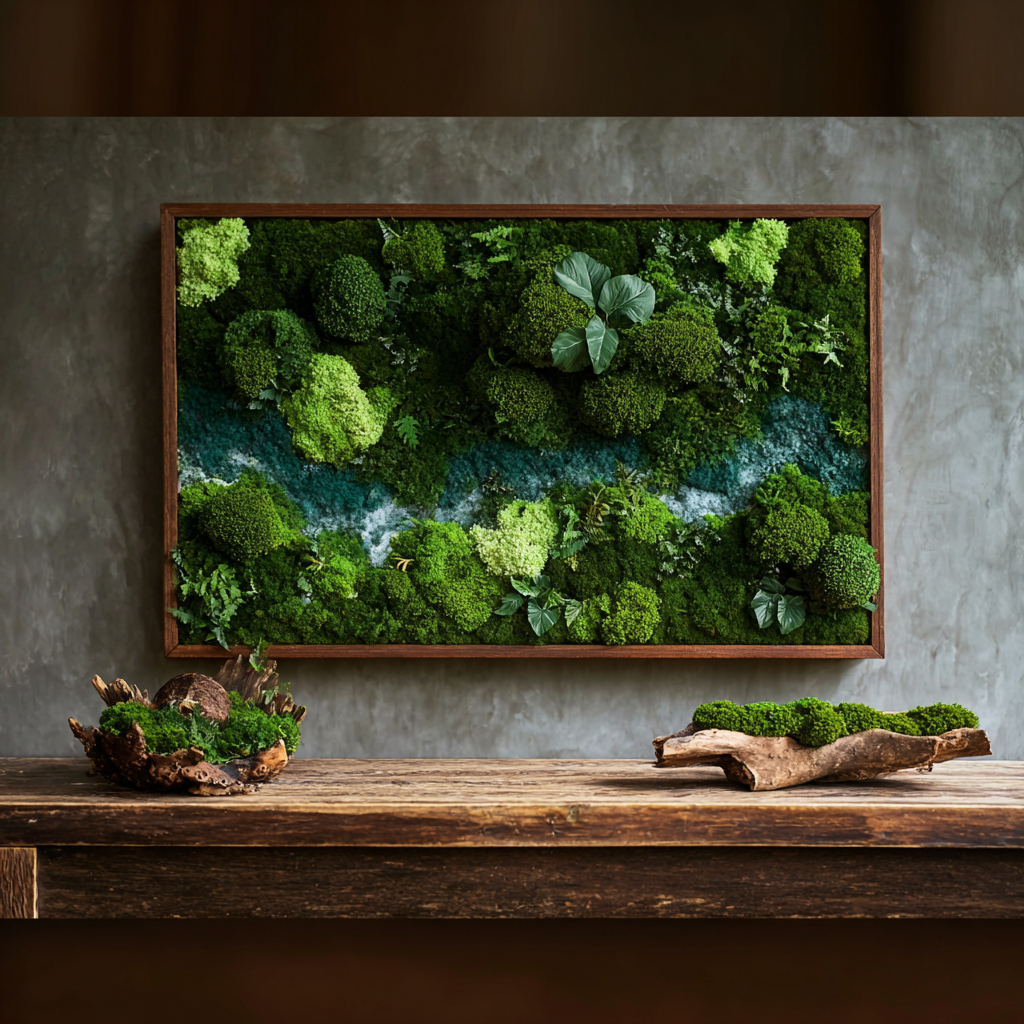 Customized Moss Frame
