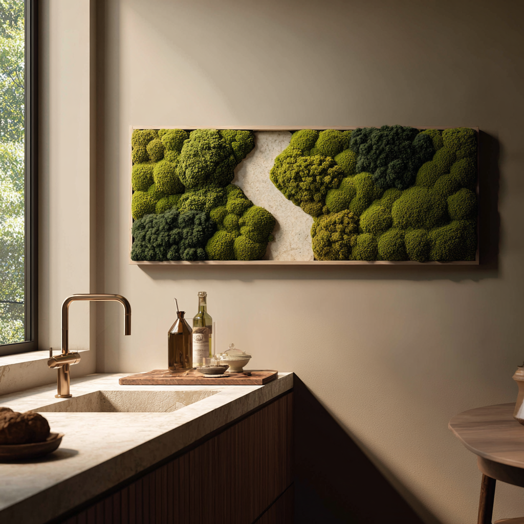 Customized Moss Frame