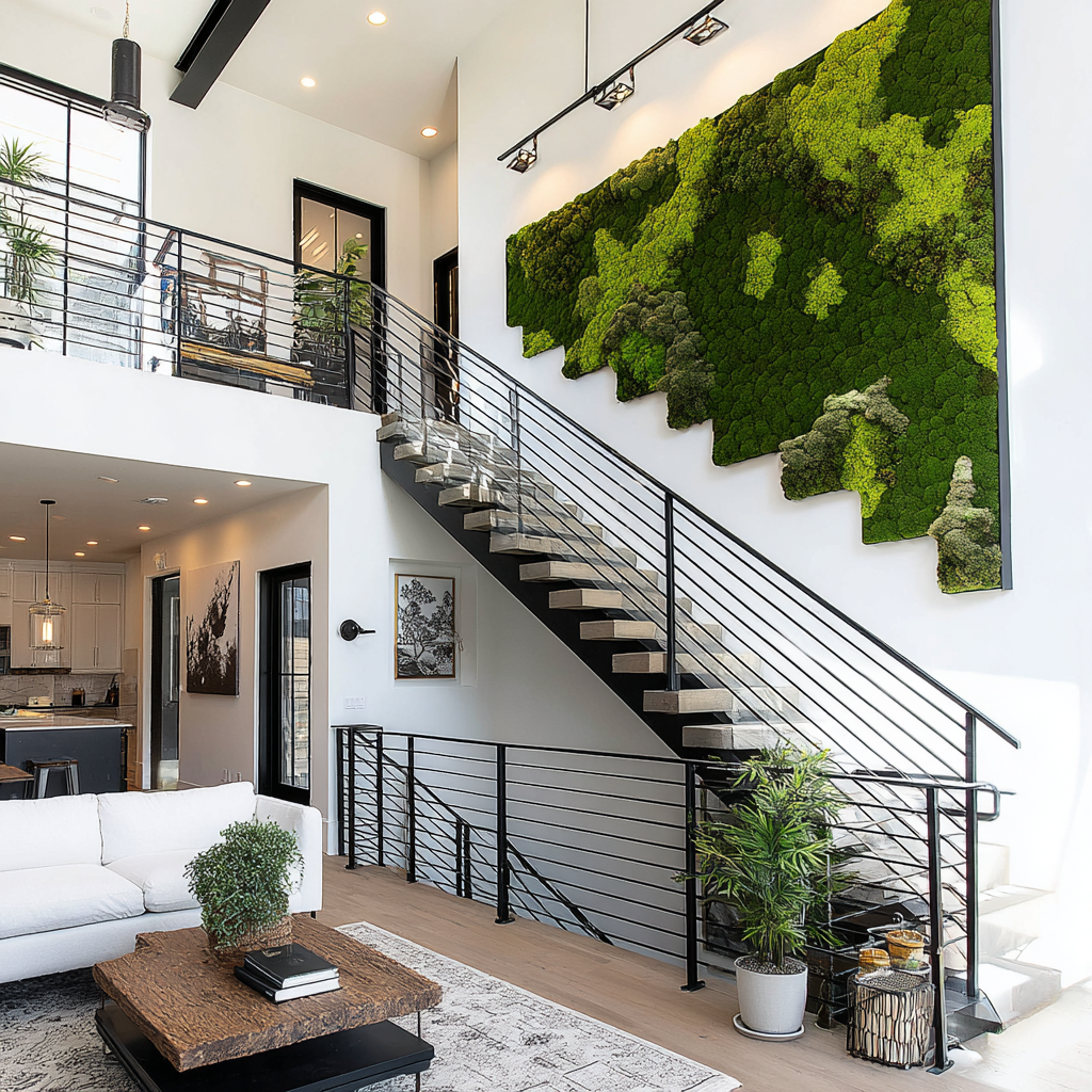 Customized Moss Frame
